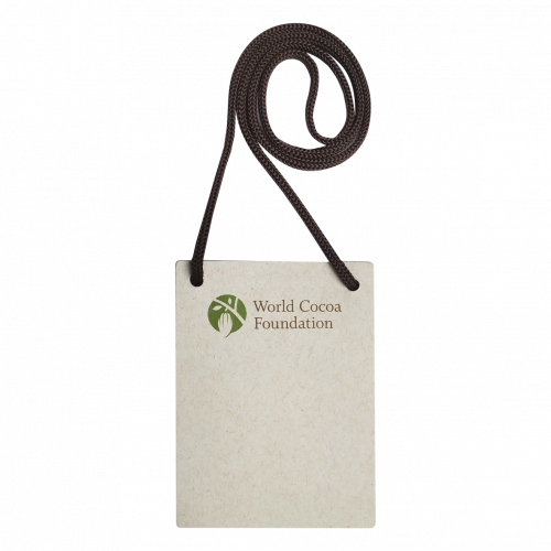 Crachá em Papel Reciclado