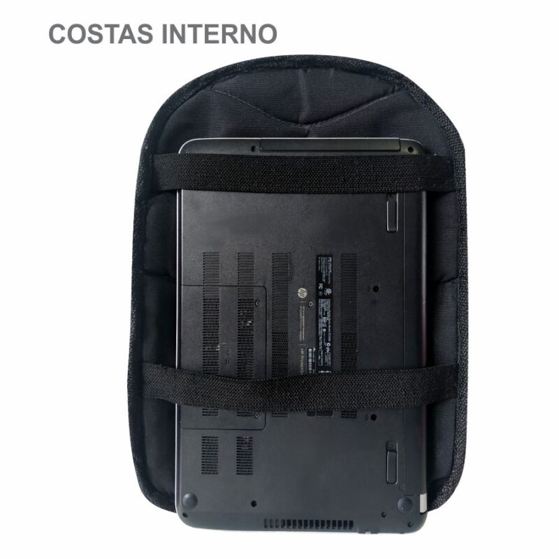 Mochila Ecológica Universitária Personalizável nº 336 de lona de algodão - Imagem 5