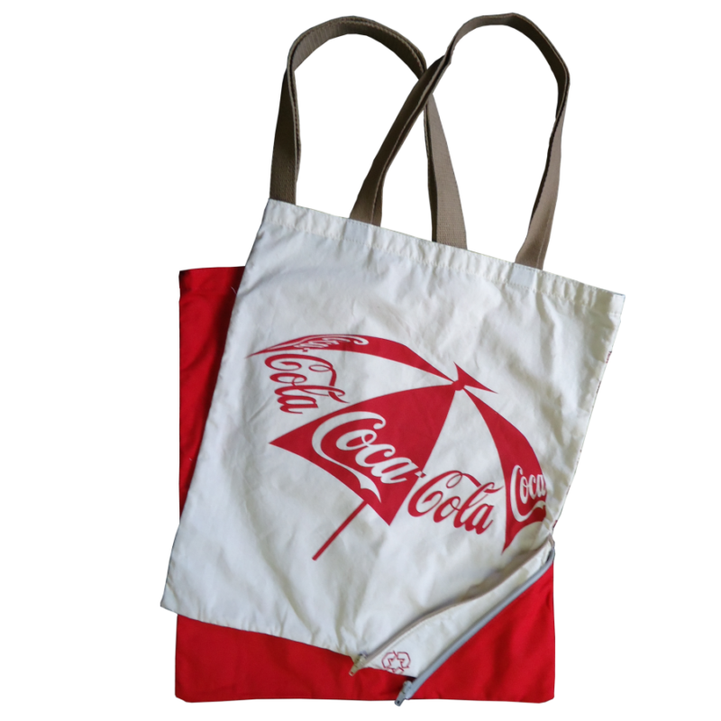 Ecobag Dobrável Fechamento com bolso Triangular - Image 3