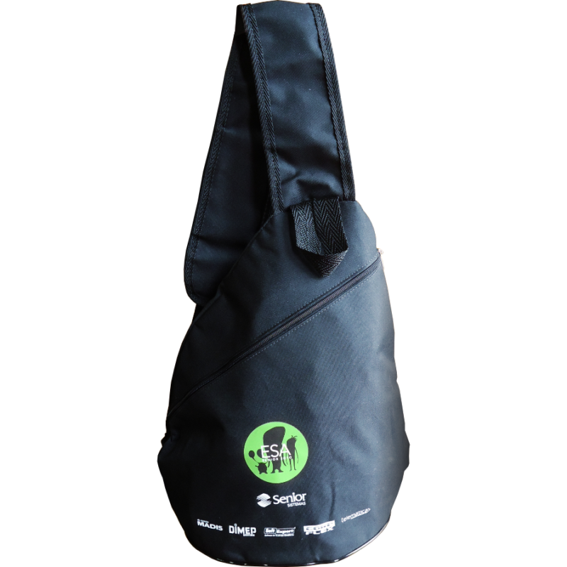Mochila Ecológica Transversal nº 2 de lona de algodão - Imagem 3