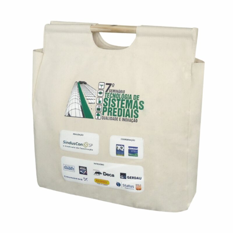 Ecobag Bolsa alça madeira nº 1