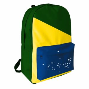 mochila 42 em polyester tema brasil