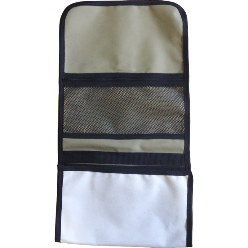 Necessaire Dobrável em Lona − 26x19x4 cm - Imagem 2