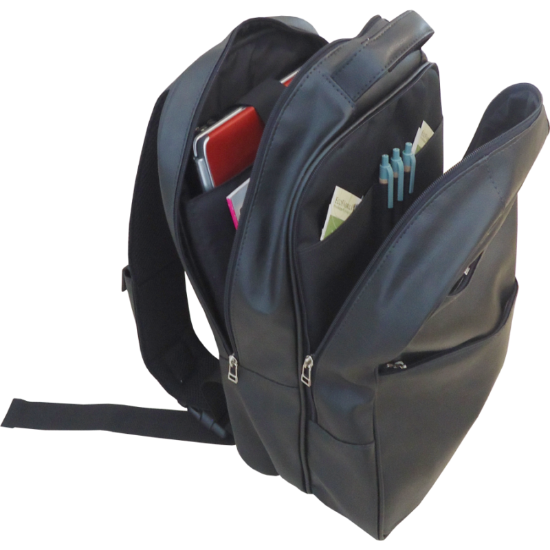 Mochila para notebook couro sintético