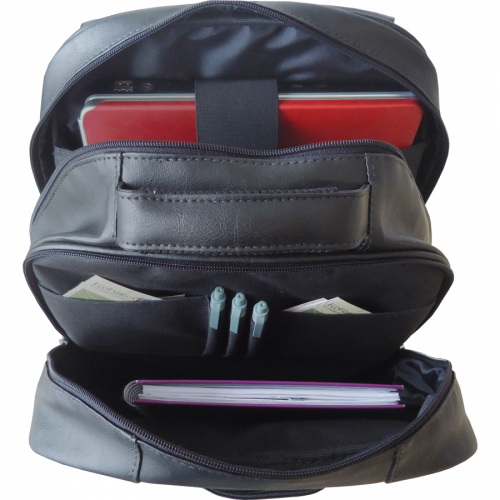 Mochila para notebook couro sintético