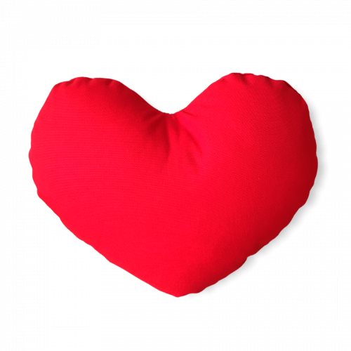 Imagem almofada de coração personalizável ecofabrica