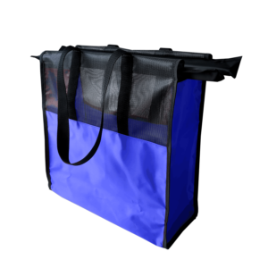 Kit com quatro Ecobags para compras no Mercado