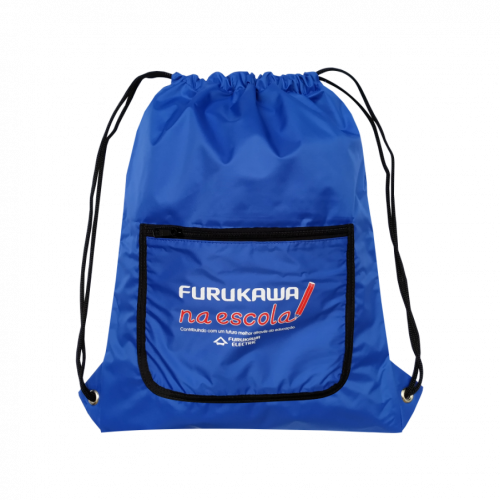 Sacochila 34X44 emborrachada Bolso frente