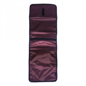 Necessaire Dobrável com várias divisórias.
