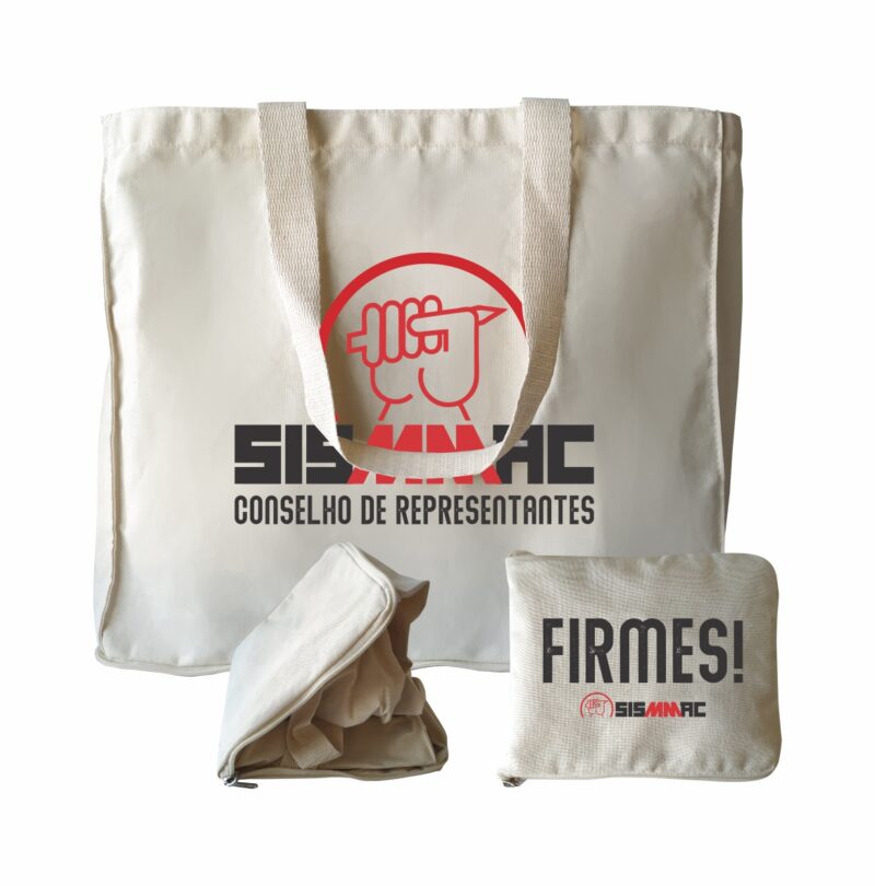 Ecobag Dobrável  Carteira 43X38X16