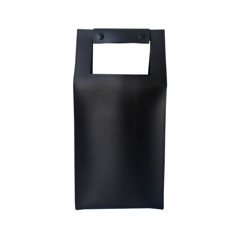 Wine Bag em Couro Ecológico 18x36x10cm SK - Imagem 2