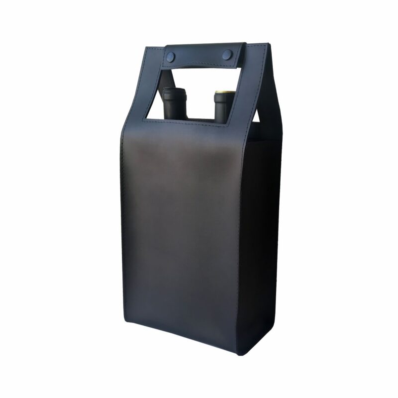 Wine Bag em Couro Ecológico 18x36x10cm SK - Imagem 3