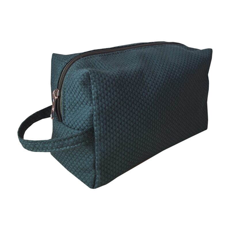 Necessaire Box Verde Musgo SK — 22 x 13 x 10 cm - Image 4