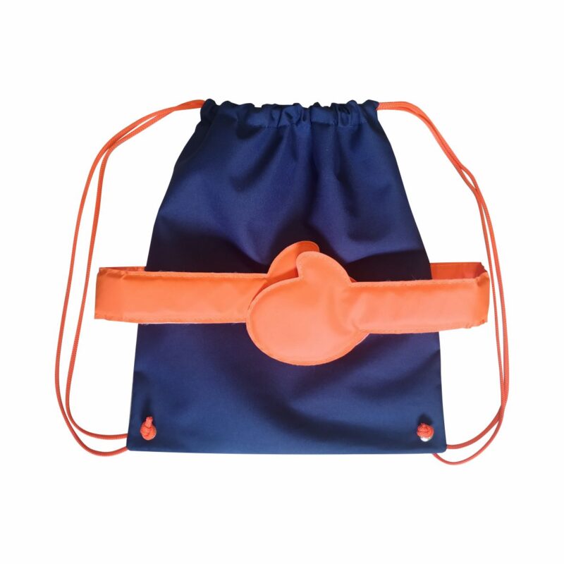 Sacochila infantil com bracinho 33X41