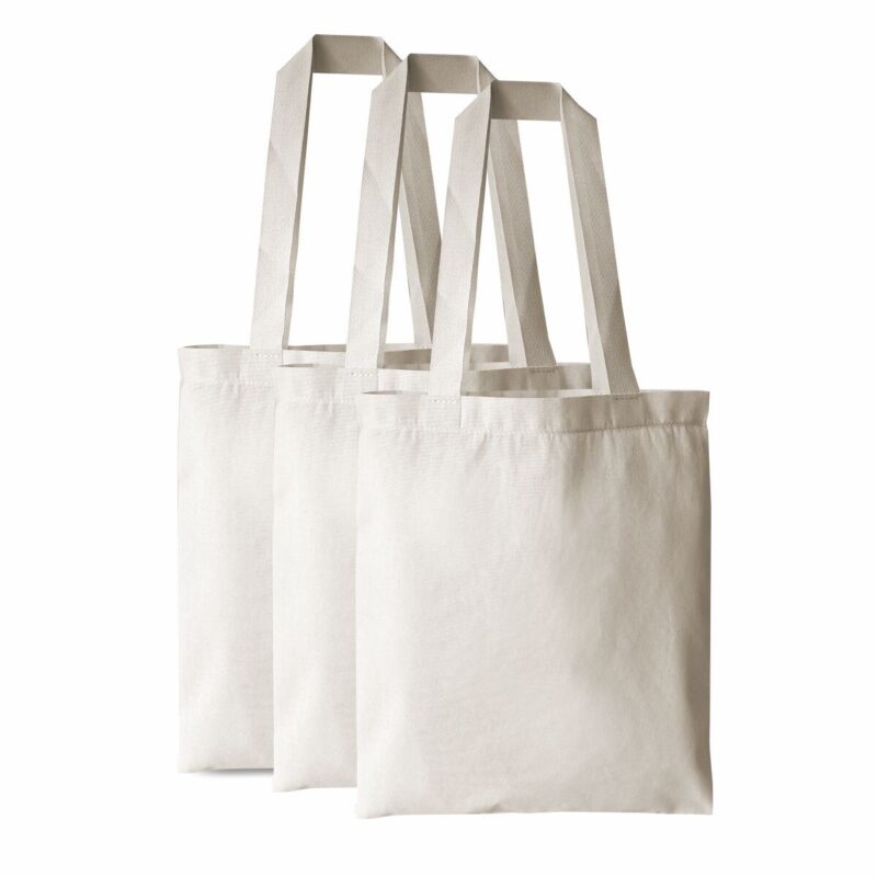 KIT 20 EcoBags Cru 25x30 PERSONALIZAÇÃO 1 cor PROMOÇÃO