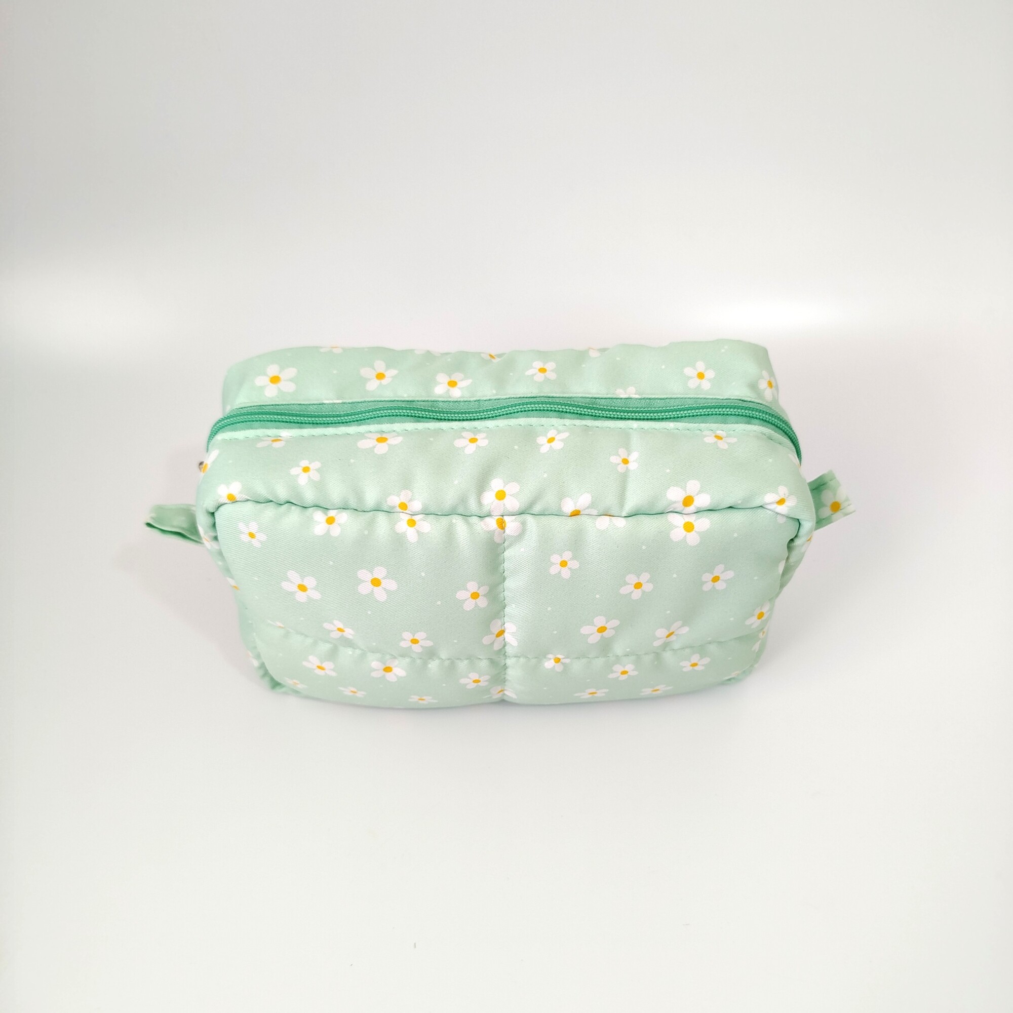 Kit Necessaire e tapa Olho Margaridas Verde - Imagem 7