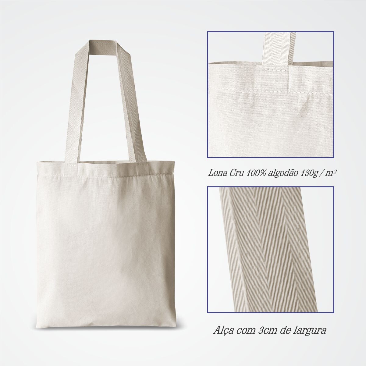 EcoBag Algodão Cru 35x40 Dia da Mulher - Imagem 5
