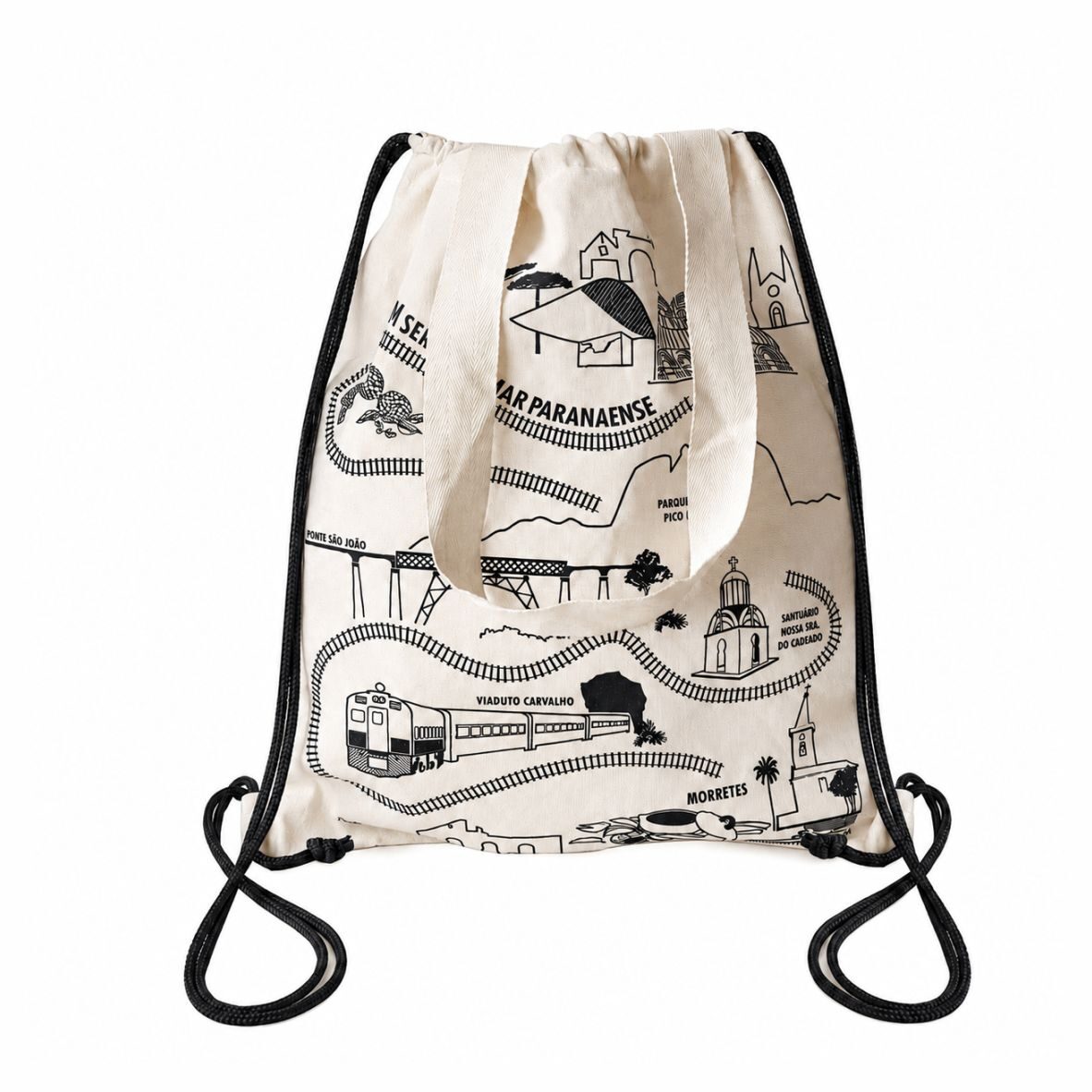 SacoBag em Lona Cru 35x40cm
