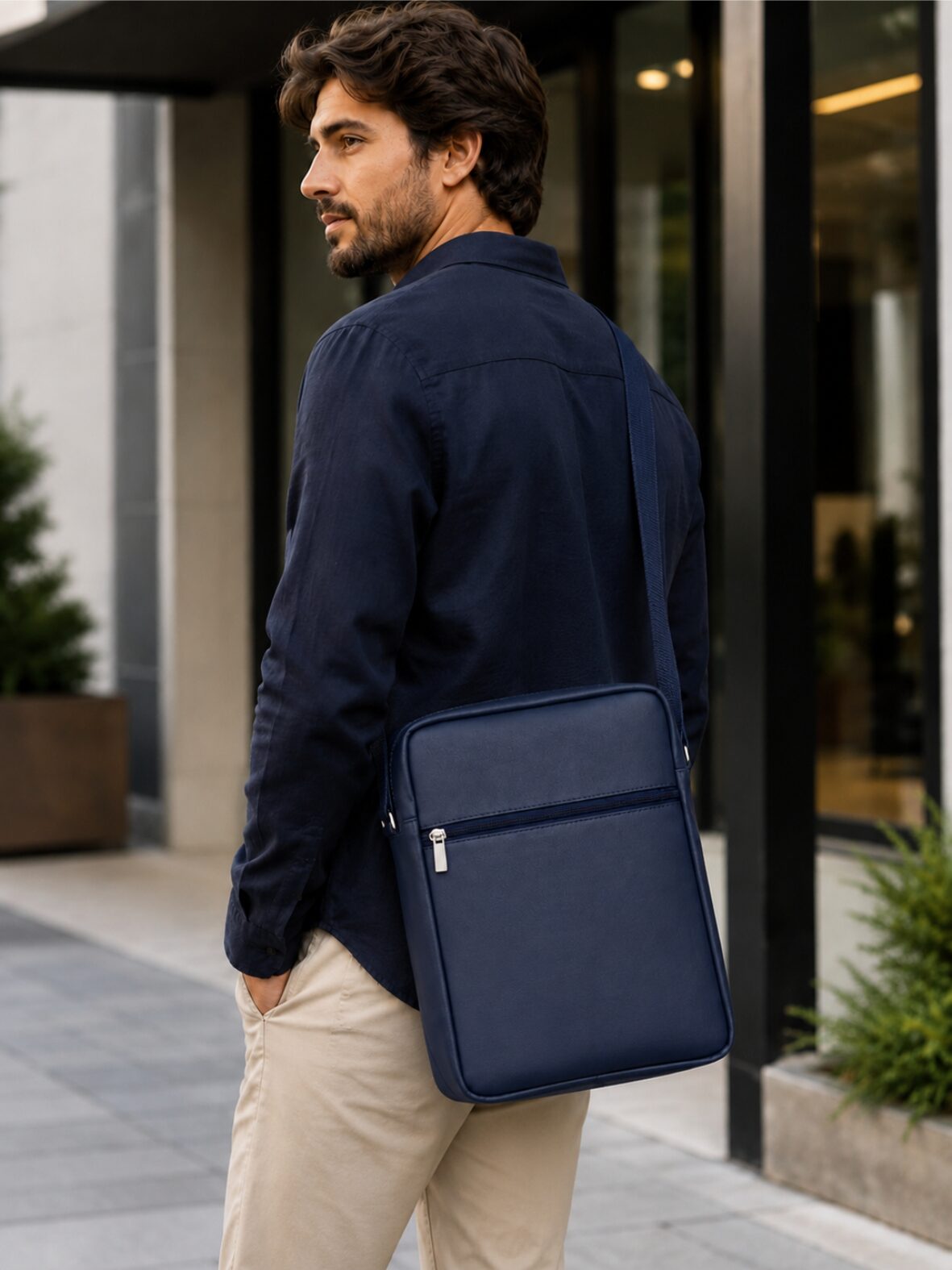 Bolsa Carteiro 28x35x10 Courvin - Imagem 2